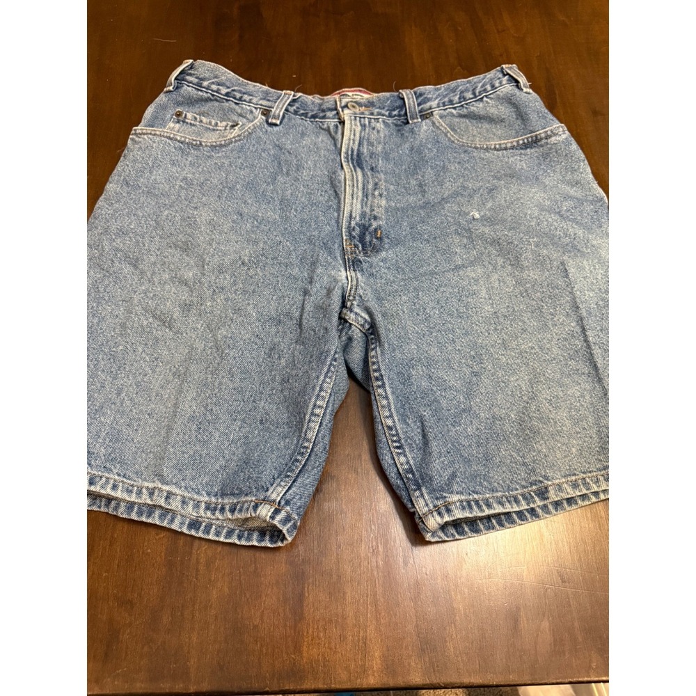 Old Navy Blue Jeans Mens 38 Denim Shorts Medium Wash Cotton Vintage Style